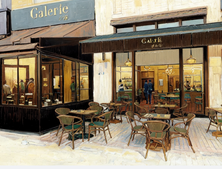 Galerie Café Les Jardins de Carthage Van Gogh